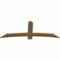 Ekena Millwork Bellingham Timber Gable Bracket, Western Red Cedar, 72"W x 27"H x 1 1/2"D x 5 1/2"F, 9/12 Pitch GBW072X27X0206BEL00SWR - alternate 2